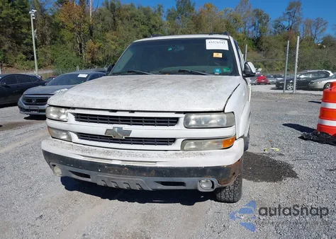2005 Chevrolet Tahoe Z71 из США, поврежденный, VIN 1GNEK13T95R174459